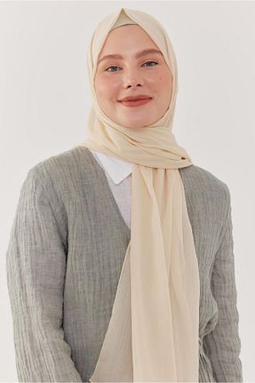 شال بژ زنانه MİRSOY SCARF - کد 845591447