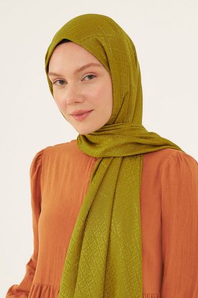 شال سبز زنانه MİRSOY SCARF - کد 845134464
