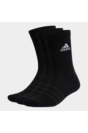 جوراب اسپرت مشکی زنانه پنبه ای adidas - کد 491452919