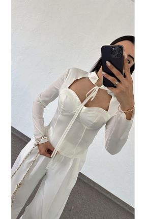 بلوز رنگی زنانه ساده HAZELANNA - کد 838482252