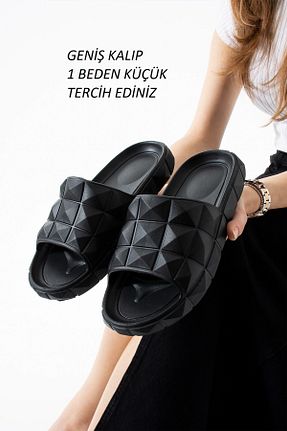 دمپائی مشکی مردانه EVA MODA BULVARI - کد 931534088