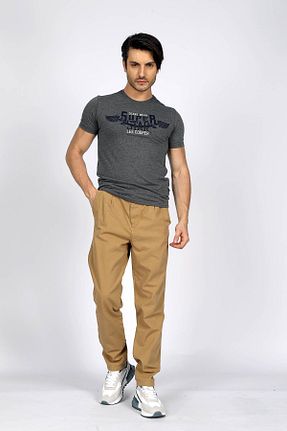 شلوار قهوه ای مردانه پارچه Lee Cooper - کد 824093519