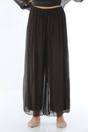 شلوار قهوه ای زنانه بافتنی EREN STYLE - کد 920685265