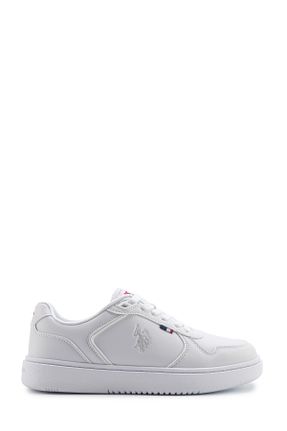 کفش اسنیکر سفید زنانه بند دار U.S. Polo Assn. - کد 901674446