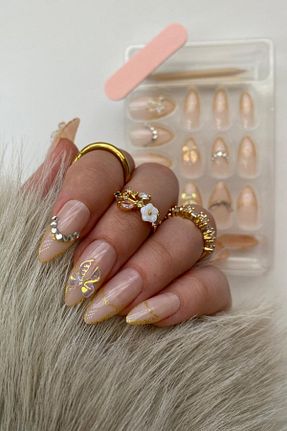 ناخن مصنوعی و اکسسوری سفید divera - کد 921916876