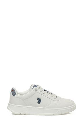 کفش اسنیکر سفید زنانه بند دار U.S. Polo Assn. - کد 925616125