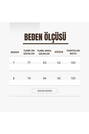 ست بالاتنه و پائین تنه حجاب سرمه ای زنانه Relaxed NİSUM MODA - کد 925287046