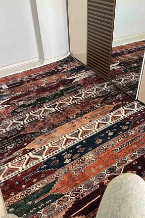 فرش رنگی قابل شستشو VOPTEKS - کد 890961957