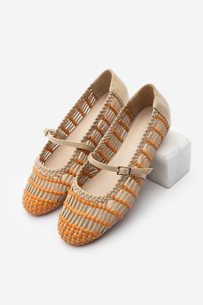 بابت نارنجی زنانه پارچه ای Marjin - کد 929003520