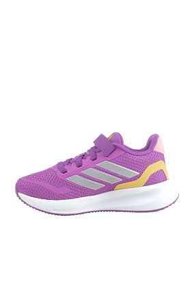 کفش اسنیکر بنفش بچه گانه بند دار adidas - کد 828498308