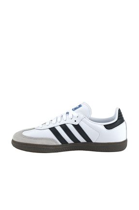 کفش اسنیکر سفید زنانه بند دار adidas - کد 842643231