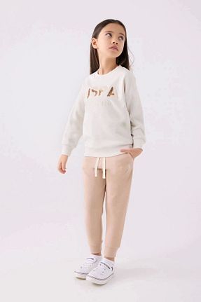 ست بالاتنه و پائین تنه نباتی بچه گانه تریکو U.S. Polo Assn. - کد 850832205