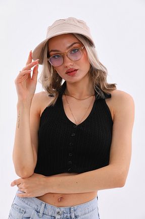 کلاه بژ زنانه پنبه ای Ritagarcia - کد 822695014