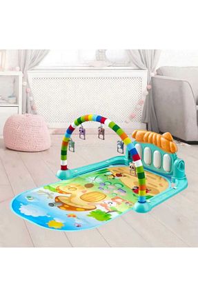 فرش بازی آبی Evet Joyfer - کد 943480525