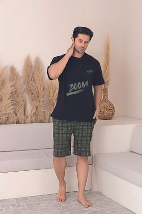 ست لباس راحتی مشکی مردانه چاپی Sude HOMEWEAR - کد 942316607