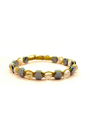 دستبند جواهر رنگی زنانه سنگ طبیعی OSMANLI DEĞERLİ TAŞ - کد 798663968