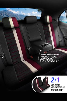 روکش صندلی خودرو مشکی Panda Kılıf - کد 855959846