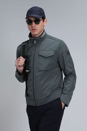 کاپشن سبز مردانه رگولار Lufian - کد 809737601