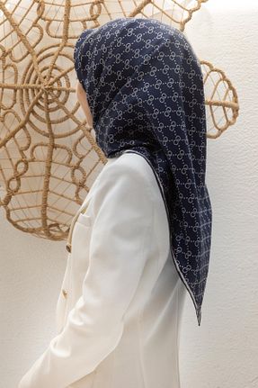 روسری سرمه ای İpek Tivil Vissona - کد 904572619