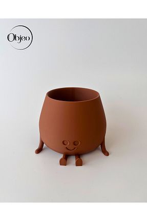گلدان قهوه ای objeo - کد 944369622