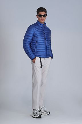 کاپشن آبی مردانه رگولار Lufian - کد 859385224