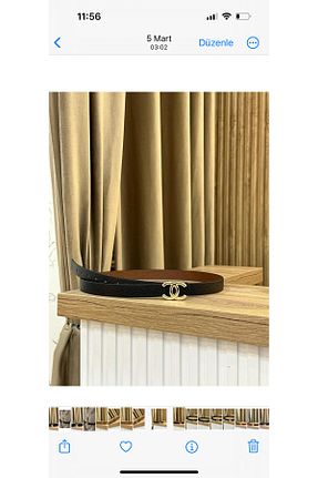 کمربند مشکی زنانه چرم مصنوعی MUJGANERDOGANDESIGN - کد 893398648