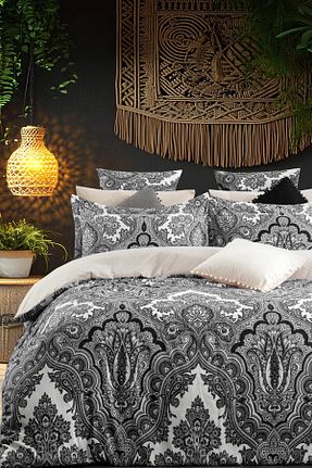 روتختی دونفره مشکی پنبه ای İQON - کد 851697844
