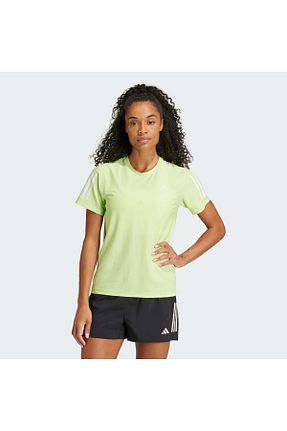 تیشرت اسپرت سبز زنانه پلی استر adidas - کد 838689316
