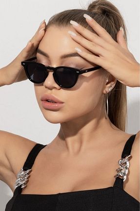 عینک آفتابی مشکی زنانه UV400 REN EYEWEAR - کد 671156257