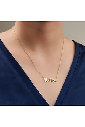 گردنبند نقره زرد زنانه 925 عیار Siset Gümüş - کد 795336353
