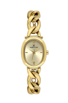 ساعت مچی طلائی زنانه استل (فولاد) Daniel Klein - کد 927844603
