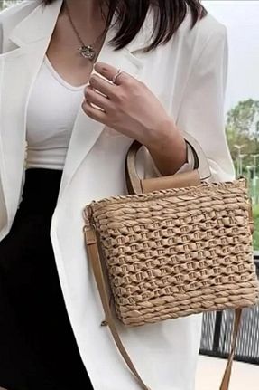 کیف دستی قهوه ای زنانه سایز متوسط FASHION COCKTAIL - کد 830575989