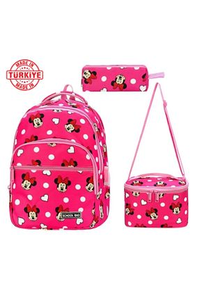 کیف مدرسه صورتی بچه گانه پارچه ای Alanç Gift - کد 828682777