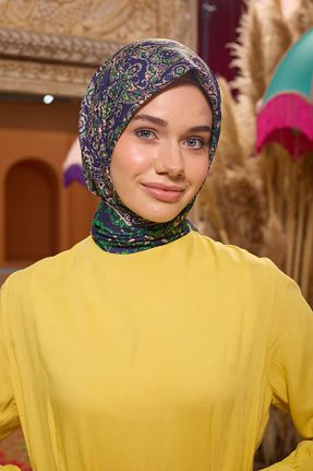 روسری مشکی پنبه ای İpekhan - کد 859185294