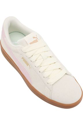 کفش اسنیکر صورتی زنانه چرم اصل Puma - کد 926762696