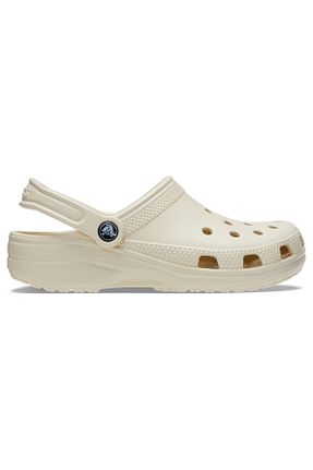 صندل بژ زنانه پاشنه تخت Crocs - کد 820299536