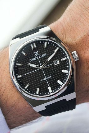 ساعت مچی مشکی مردانه 45 میلی متر Daniel Klein - کد 944386329