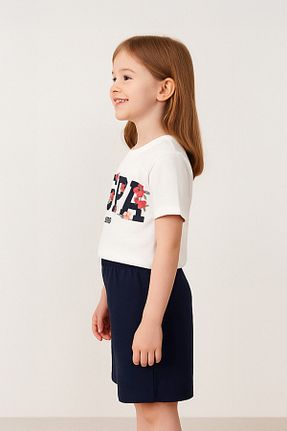 ست بالاتنه و پائین تنه رنگی بچه گانه بافت U.S. Polo Assn. - کد 926746565