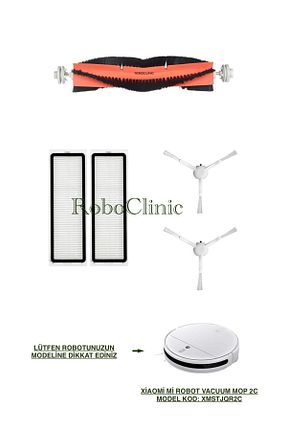 اکسسوری جاروبرقی سفید Roboclinic - کد 900484116