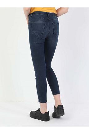 شلوار سرمه ای زنانه پنبه ای Colin’s - کد 35858319