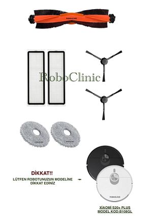 اکسسوری جاروبرقی سفید Roboclinic - کد 899641556