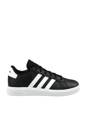 کفش اسنیکر مشکی بچه گانه بند دار adidas - کد 343284383