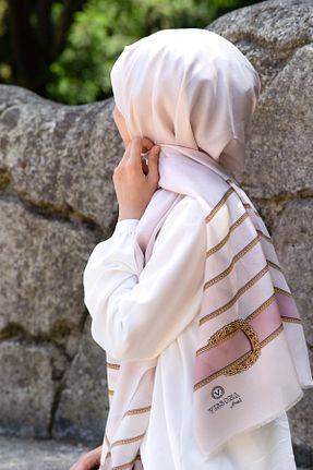 شال صورتی زنانه Vissona - کد 934736502