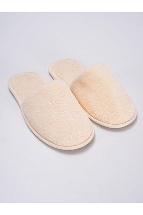 دمپائی خانگی بژ زنانه پارچه ای Ender Home - کد 211923110