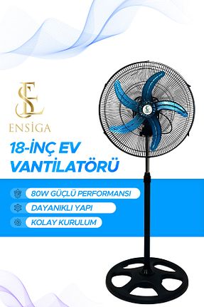 پنکه مشکی Ayaklı EN SİGA - کد 941814811