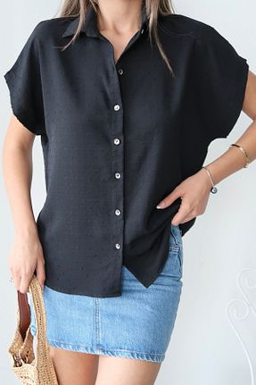 پیراهن مشکی زنانه رگولار Swass - کد 939594564