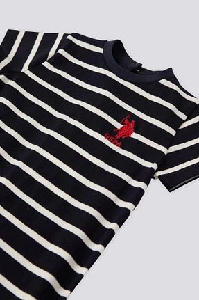 سرهمی سرمه ای بچه گانه آستین کوتاه U.S. Polo Assn. - کد 804376667