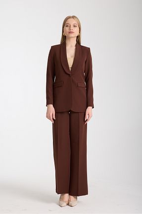 کت قهوه ای زنانه رگولار Swass - کد 930168631