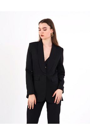 کت مشکی زنانه رگولار Swass - کد 790050934