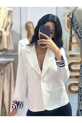 کت سفید زنانه رگولار Swass - کد 842795707